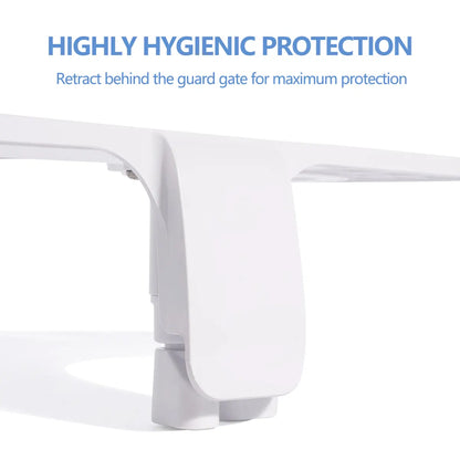 Ultra-Slim Toilet Bidet Attachment with Dual Nozzles