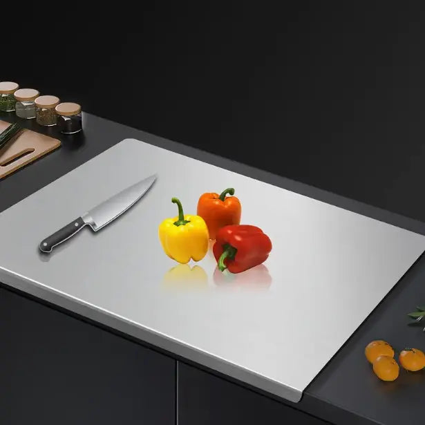 Stainless Steel Cutting Board Non-Slip Kitchen Chopping Board