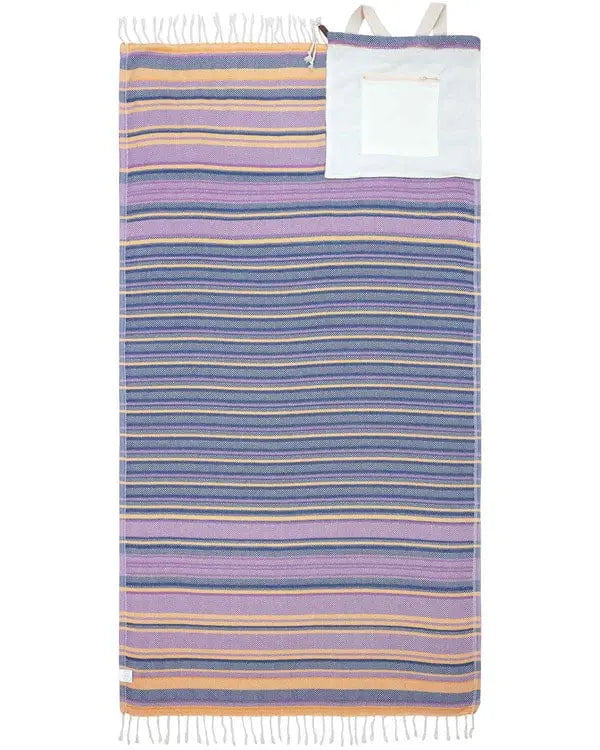 2-in-1 Towel Bag Convertible Beach Towel Tote