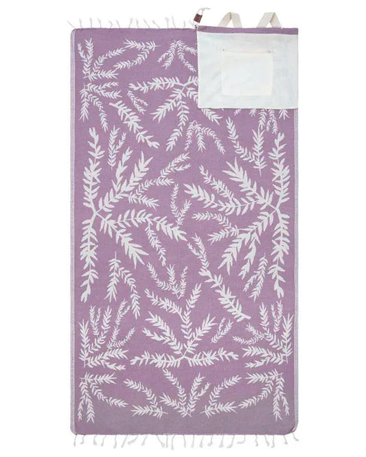2-in-1 Towel Bag Convertible Beach Towel Tote